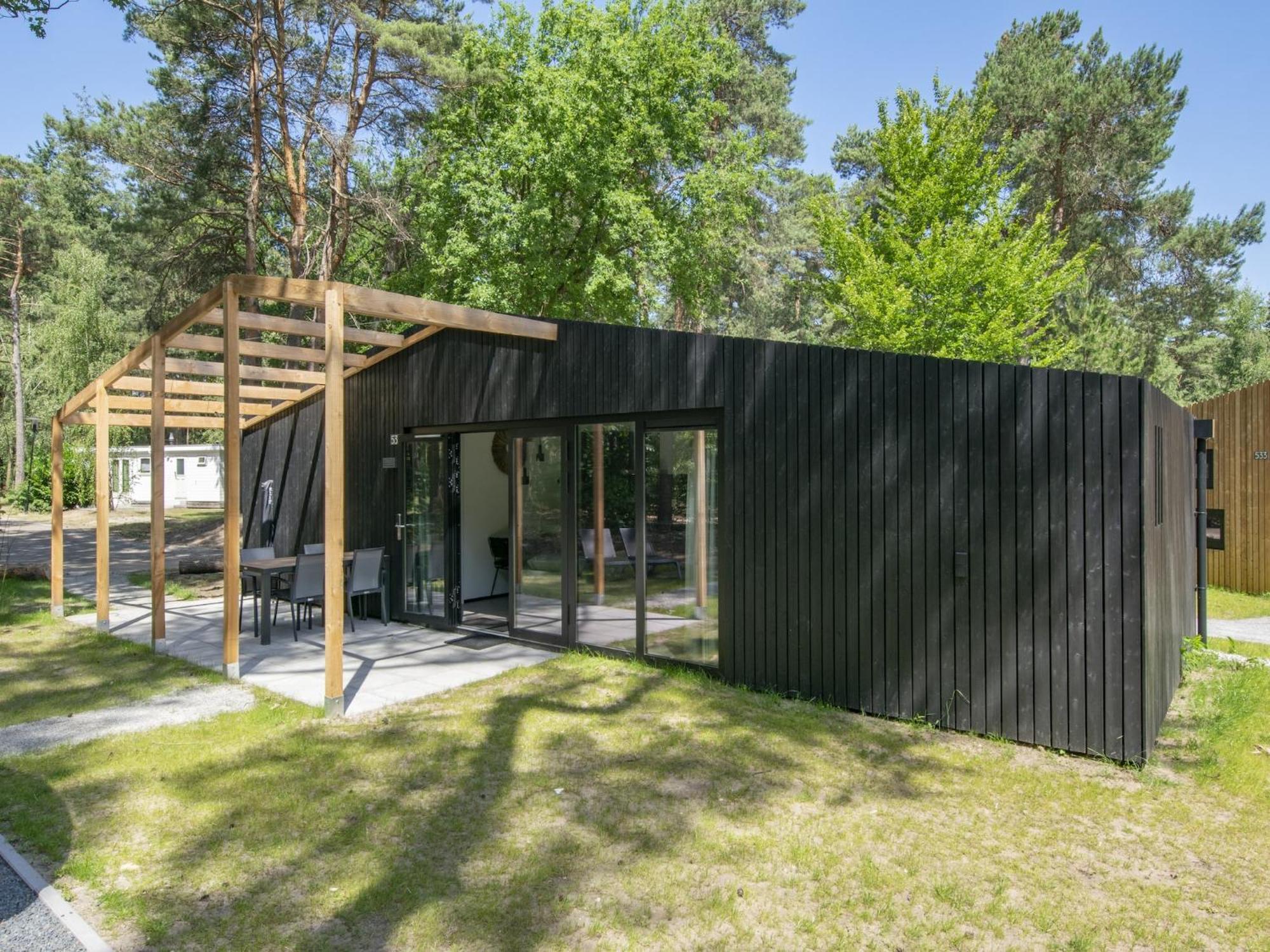 미를로 Modern Chalet With Wellness, In A Holiday Park At 12 Km From Eindhoven 빌라 외부 사진